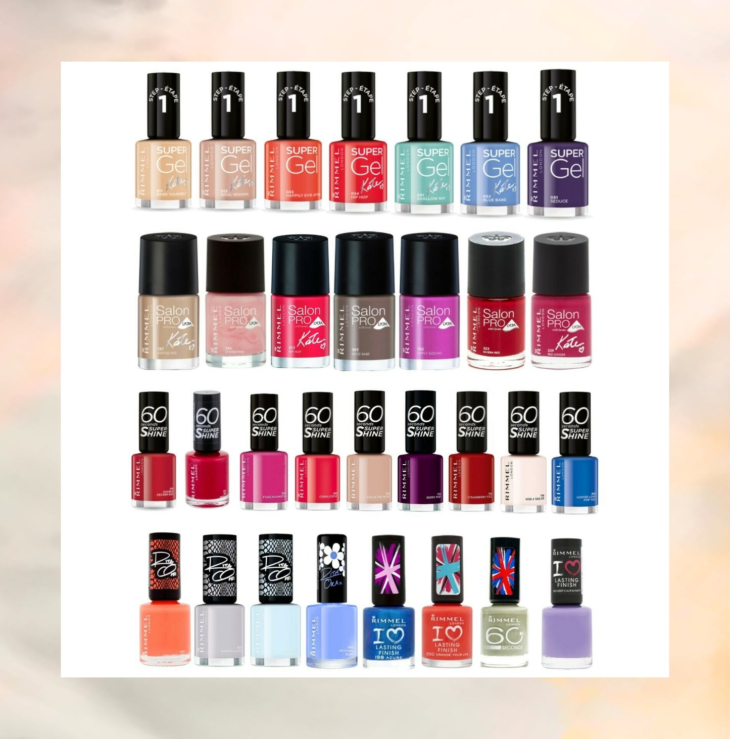 60 Seconds 8ml | Super Gel 12ml - Nail Polish