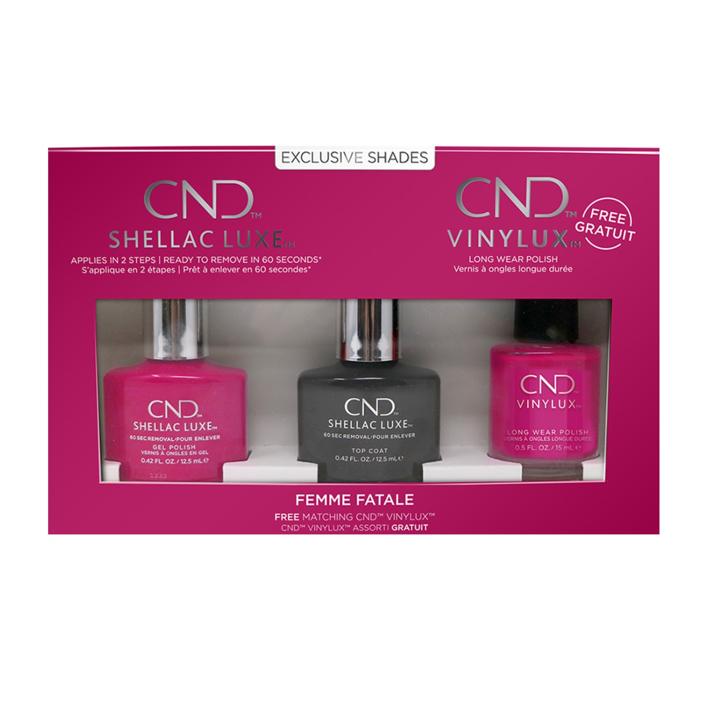 Shellac Luxe & Vinylux Giftset - Femme Fatale
